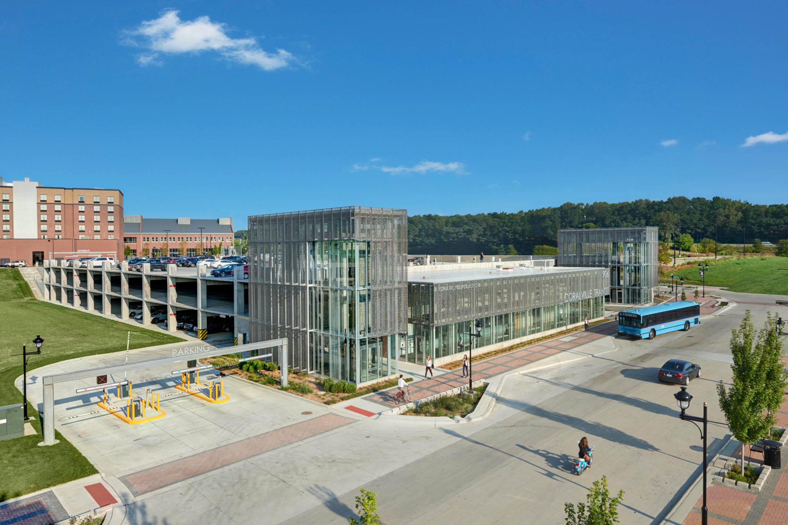 Coralville intermodal transit facility 1